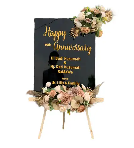 Papan Bunga Akrilik cilamaya wetan