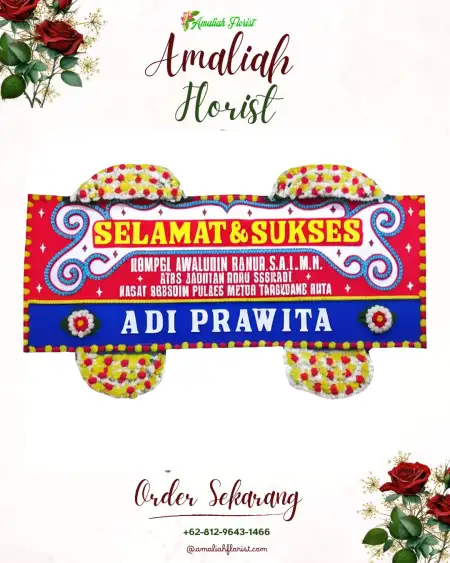 Papan Bunga Ucapan Selamat cilamaya wetan