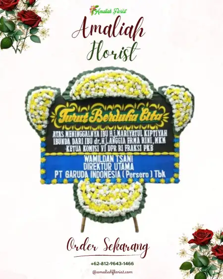 Papan Bunga Duka cilamaya wetan